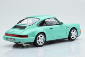 Porsche 911 964 Carrera 2 Mint Verde Norev 1:18 187327 Metal - imagen 4 de 8