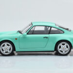Porsche 911 964 Carrera 2 Mint Verde Norev 1:18 - image 5 of 8