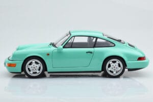 Porsche 911 964 Carrera 2 Mint Verde Norev 1:18 187327 Metal - imagen 5 de 8