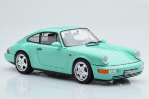 Porsche 911 964 Carrera 2 Mint Verde Norev 1:18 187327 Metal - imagen 6 de 8