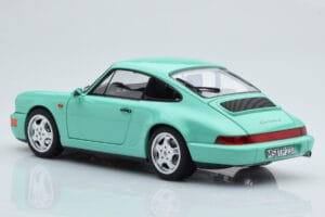Porsche 911 964 Carrera 2 Mint Verde Norev 1:18 187327 Metal - imagen 7 de 8
