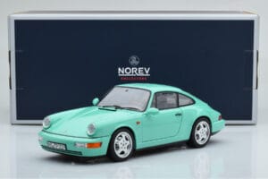Porsche 911 964 Carrera 2 Mint Verde Norev 1:18 187327 Metal - imagen 8 de 8