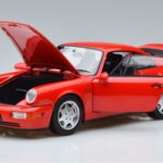 Porsche 911 964 Carrera 2 Rojo Norev 1:18 187320 Metal - image 2 of 7