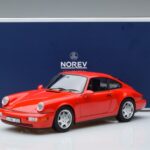 Porsche 911 964 Carrera 2 Rojo Norev 1:18 187320 Metal - image 7 of 7