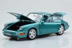 Porsche 911 964 Carrera 2 Wimbledon Verde Norev 1:18 187329 Metal - imagen 2 de 8
