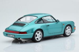 Porsche 911 964 Carrera 2 Wimbledon Verde Norev 1:18 187329 Metal - imagen 4 de 8
