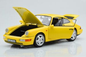 Porsche 911 964 Carrera 2 Amarillo Norev 1:18 187328 Metal - imagen 2 de 8
