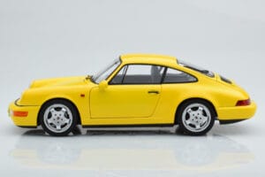 Porsche 911 964 Carrera 2 Amarillo Norev 1:18 187328 Metal - imagen 5 de 8