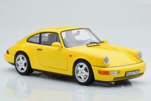 Porsche 911 964 Carrera 2 Amarillo Norev 1:18 187328 Metal - imagen 6 de 8