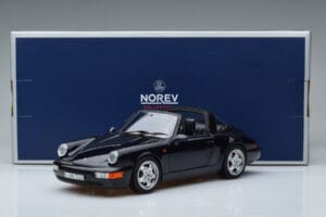 Porsche 911 964 Carrera 4 Targa Azul Norev 1:18 187340 Metal - imagen 8 de 8