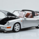 Porsche 911 964 Carrera 4 Targa Polar Plata Norev 1:18 - image 2 of 9