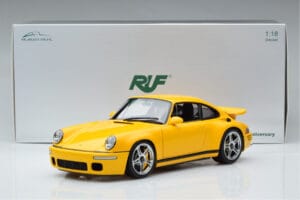Porsche 911 964 RUF CTR Anniversary Blossom Amarillo Almost Real 1:18 880301 Metal - imagen 8 de 8