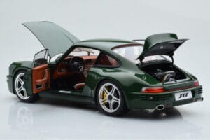 Porsche 911 964 RUF CTR Irish Verde Almost Real 1:18 880201 Metal - imagen 3 de 11