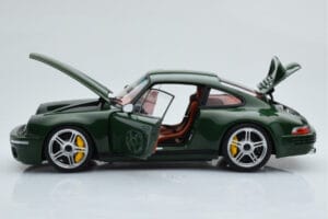 Porsche 911 964 RUF CTR Irish Verde Almost Real 1:18 880201 Metal - imagen 5 de 11