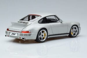 Porsche 911 964 RUF SCR Chalk Gris Almost Real 1:18 880204 Metal - imagen 3 de 7