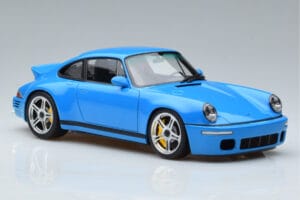 Porsche 911 964 RUF SCR Mexico Azul Almost Real 1:18 880202 Metal - imagen 6 de 10