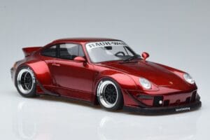 Porsche 911 964 RWB Duck Tail Candy Apple GT Spirit 1:18 GT759 Resina - imagen 4 de 6