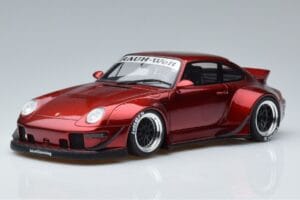 Porsche 911 964 RWB Duck Tail Candy Apple GT Spirit 1:18 GT759 Resina