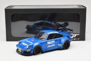 Porsche 911 964 RWB Osho Arrow Azul GT Spirit 1:18 GT448 Resina - imagen 6 de 6