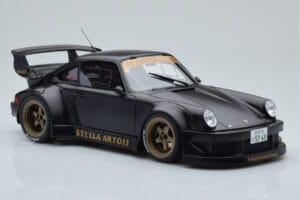 Porsche 911 964 RWB Stella Artois Negro GT Spirit 1:18 GT421 Resina - imagen 4 de 6