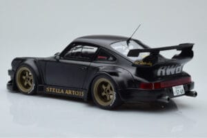 Porsche 911 964 RWB Stella Artois Negro GT Spirit 1:18 GT421 Resina - imagen 5 de 6