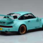 Porsche 911 964 RWB Tiffany Azul GT Spirit 1:18 - image 2 of 6