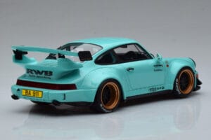 Porsche 911 964 RWB Tiffany Azul GT Spirit 1:18 GT875 Resina - imagen 2 de 6