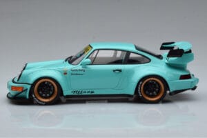 Porsche 911 964 RWB Tiffany Azul GT Spirit 1:18 GT875 Resina - imagen 3 de 6