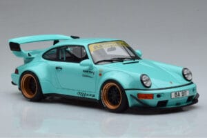 Porsche 911 964 RWB Tiffany Azul GT Spirit 1:18 GT875 Resina - imagen 4 de 6