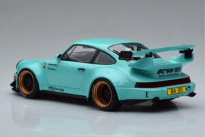 Porsche 911 964 RWB Tiffany Azul GT Spirit 1:18 GT875 Resina - imagen 5 de 6