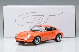 Porsche 911 964 Singer Naranja Edición Especial GT Spirit 1:18 ZM049 Resina - imagen 6 de 6