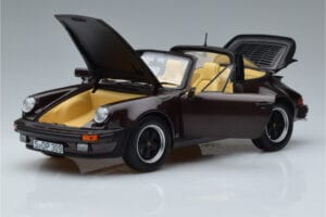 Porsche 911 964 Turbo Targa Marrón Norev 1:18 187665 Metal - imagen 2 de 8