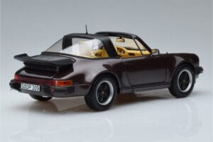 Porsche 911 964 Turbo Targa Marrón Norev 1:18 187665 Metal - imagen 3 de 8