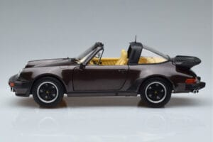 Porsche 911 964 Turbo Targa Marrón Norev 1:18 187665 Metal - imagen 5 de 8