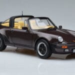 Porsche 911 964 Turbo Targa Marrón Norev 1:18 187665 Metal - image 6 of 8