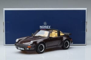 Porsche 911 964 Turbo Targa Marrón Norev 1:18 187665 Metal - imagen 8 de 8