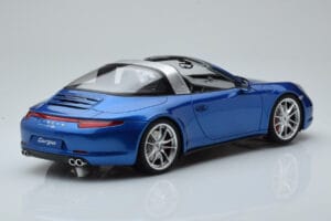 Porsche 911 991 4S Targa Azul GT Spirit 1:18 GT037 Resina - imagen 2 de 5