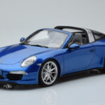 Porsche 911 991 4S Targa Azul GT Spirit 1:18