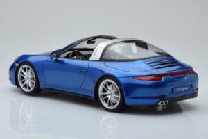 Porsche 911 991 4S Targa Azul GT Spirit 1:18 GT037 Resina - imagen 4 de 5