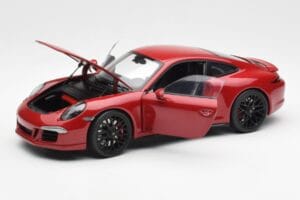 Porsche 911 991 Carrera GTS Carmine Rojo Schuco 1:18 450039000 Metal - imagen 2 de 8