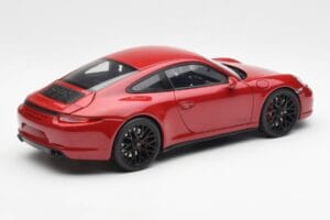 Porsche 911 991 Carrera GTS Carmine Rojo Schuco 1:18 450039000 Metal - imagen 3 de 8