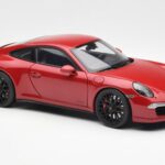Porsche 911 991 Carrera GTS Carmine Rojo Schuco 1:18 450039000 - image 6 of 8