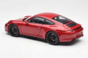 Porsche 911 991 Carrera GTS Carmine Rojo Schuco 1:18 450039000 Metal - imagen 7 de 8