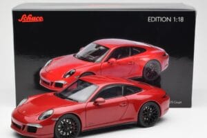 Porsche 911 991 Carrera GTS Carmine Rojo Schuco 1:18 450039000 Metal - imagen 8 de 8