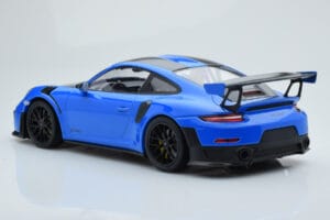 Porsche 911 GT2 RS 991.2 Weissach Package Azul Llantas de Magnesio Negras Minichamps 1:18 153068316 Metal - imagen 5 de 6