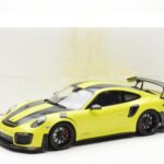 Porsche 911 991.2 GT2 RS Verde Claro Con Llantas De Magnesio Negras Minichamps 1:18 - image 6 of 6