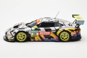 Porsche 911 991.2 GT3 R #69 Team Iron Force Racing Ring Police L. Luhr / M. Holzer ADAC GT Masters 2019 Minichamps 1:18 15319 - imagen 3 de 6