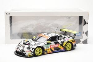 Porsche 911 991.2 GT3 R #69 Team Iron Force Racing Ring Police L. Luhr / M. Holzer ADAC GT Masters 2019 Minichamps 1:18 15319 - imagen 6 de 6