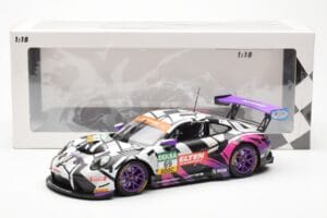 Porsche 911 991.2 GT3 R #69 Team Iron Force Racing Ring Police L. Luhr / J. Slooten ADAC GT Masters 2019 Minichamps 1:18 1531 - imagen 2 de 6