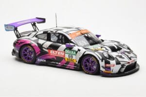 Porsche 911 991.2 GT3 R #69 Team Iron Force Racing Ring Police L. Luhr / J. Slooten ADAC GT Masters 2019 Minichamps 1:18 1531 - imagen 6 de 6